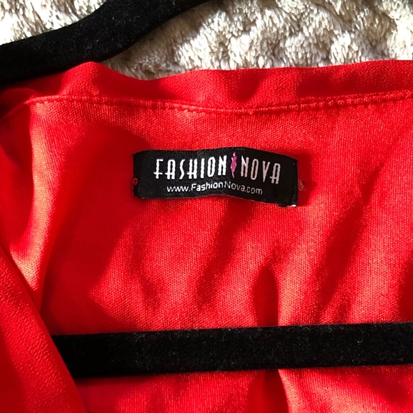 Fashion Nova Red Jumpsuit - Picture 12 of 13